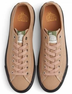 VM003 Canvas Lo Shoes - Sand/Black -Fatbuddha Store vm003 canvas lo shoes sand black p34368 123338 medium