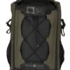 Salty Crew Voyager Roll Top Backpack - Black/Military Green 18L Adventure Bag