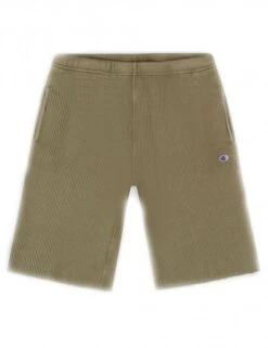 Champion Reverse Weave Waffle Sweat Shorts - IRL Green