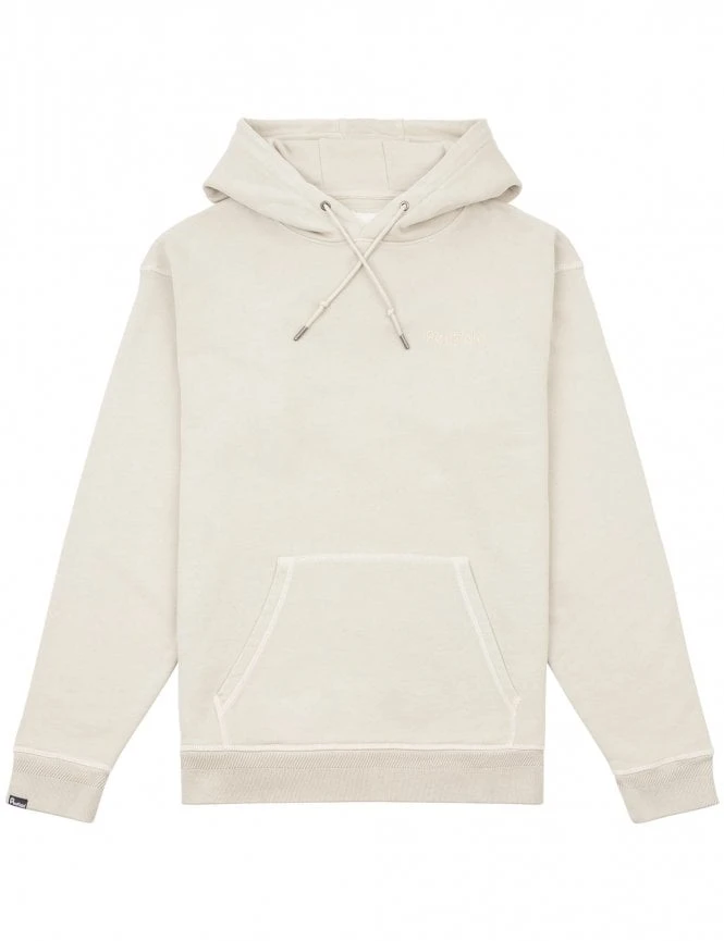Penfield Washed Loopback Pullover Hoodie - Silver Grey 3 Penfield Washed Loopback Pullover Hoodie - Silver Grey