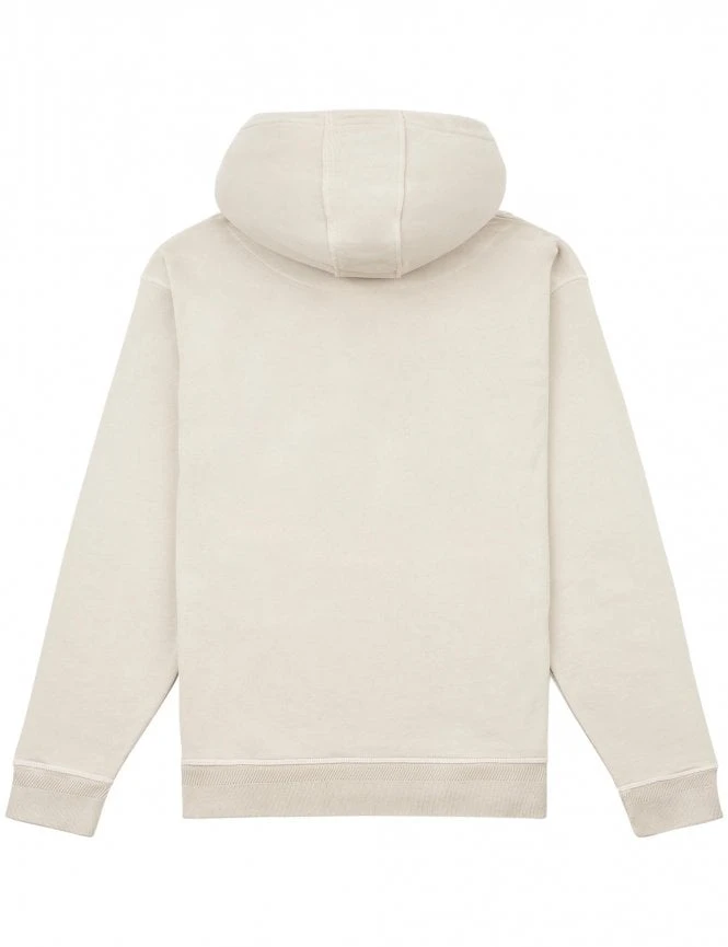 Penfield Washed Loopback Pullover Hoodie - Silver Grey 4 Penfield Washed Loopback Pullover Hoodie - Silver Grey - Image 2