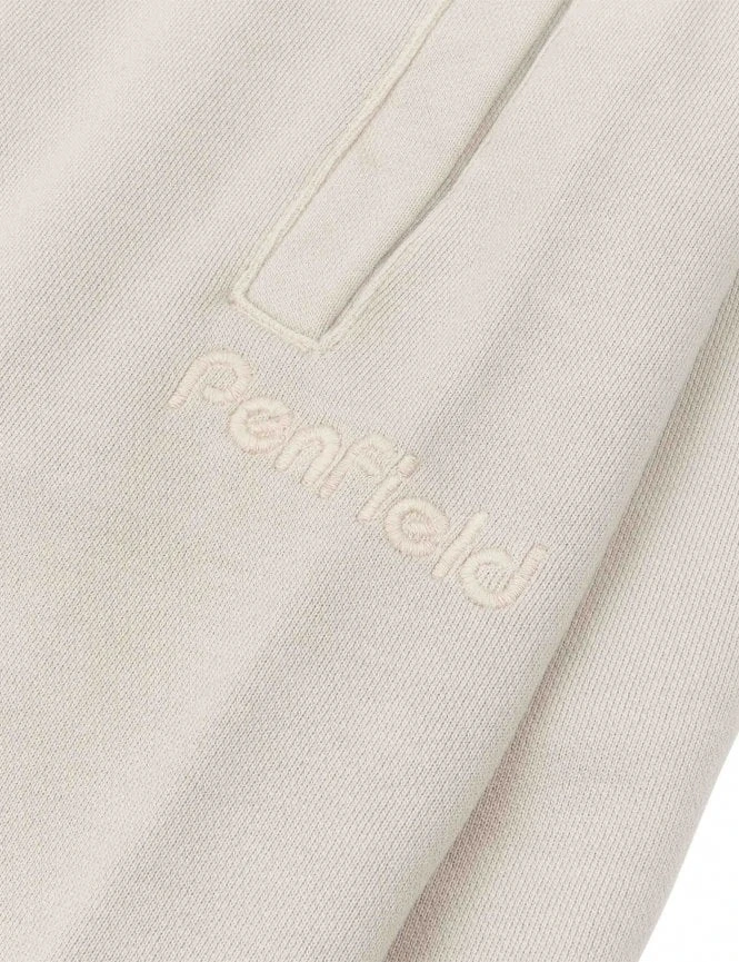 Penfield Washed Loopback Shorts - Silver Grey 5 Penfield Washed Loopback Shorts - Silver Grey - Image 3