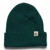 Cotopaxi Wharf Beanie Hat in Forest Green – Signature Woven Llama Patch Ribbed Knit Cuffed Beanie -Fatbuddha Store wharf beanie hat forest p33771 114341 medium