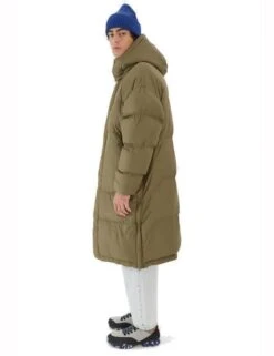 Wide Down Jacket - Olive -Fatbuddha Store wide down jacket olive p30739 106809 medium