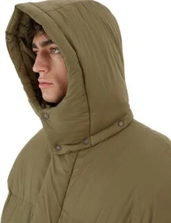 Wide Down Jacket - Olive -Fatbuddha Store wide down jacket olive p30739 106812 medium