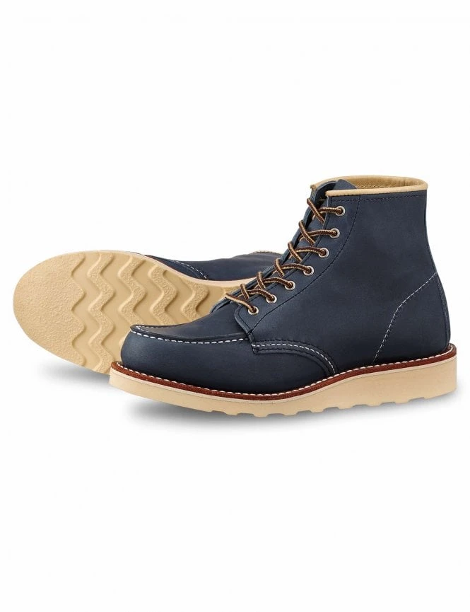 Women's 3353 Heritage 6" Moc Toe Boot - Indigo Legacy Leather 4 Women's 3353 Heritage 6" Moc Toe Boot - Indigo Legacy Leather - Image 2