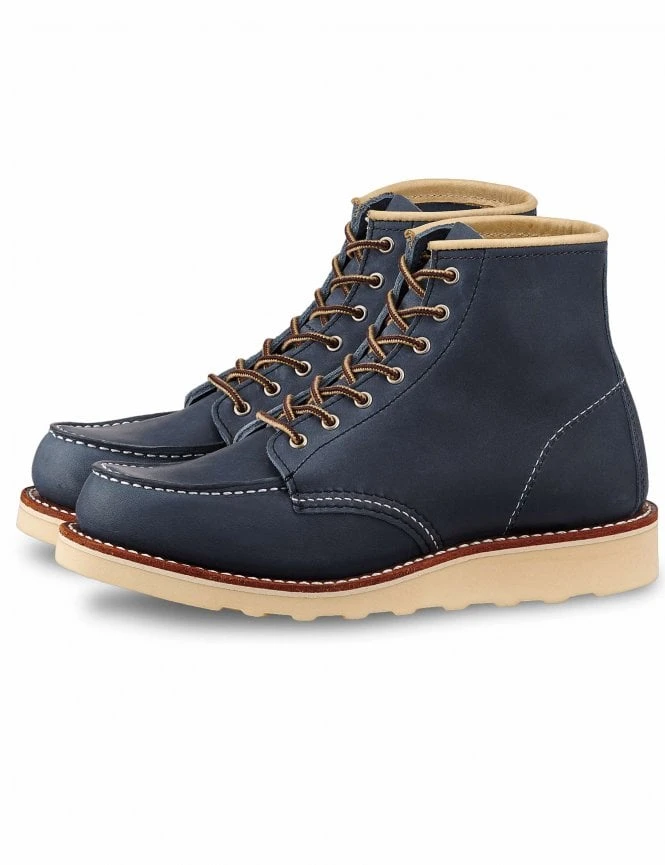 Women's 3353 Heritage 6" Moc Toe Boot - Indigo Legacy Leather 5 Women's 3353 Heritage 6" Moc Toe Boot - Indigo Legacy Leather - Image 3
