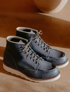 Women's 3353 Heritage 6" Moc Toe Boot - Indigo Legacy Leather 17 Women's 3353 Heritage 6" Moc Toe Boot - Indigo Legacy Leather -Fatbuddha Store womens 3353 heritage 6 moc toe boot indigo legacy leather p29352 105588 medium