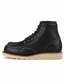 Women's 3373 Heritage 6" Moc Toe Boot - Black Boundary Leather 11 Women's 3373 Heritage 6" Moc Toe Boot - Black Boundary Leather -Fatbuddha Store womens 3373 heritage 6 moc toe boot black boundary leather p27572 105633 medium
