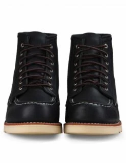 Women's 3373 Heritage 6" Moc Toe Boot - Black Boundary Leather 12 Women's 3373 Heritage 6" Moc Toe Boot - Black Boundary Leather -Fatbuddha Store womens 3373 heritage 6 moc toe boot black boundary leather p27572 105634 medium