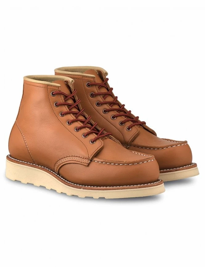 Women's 3383 Heritage 6" Moc Toe Boot - Tan Boundary Leather 3 Women's 3383 Heritage 6" Moc Toe Boot - Tan Boundary Leather