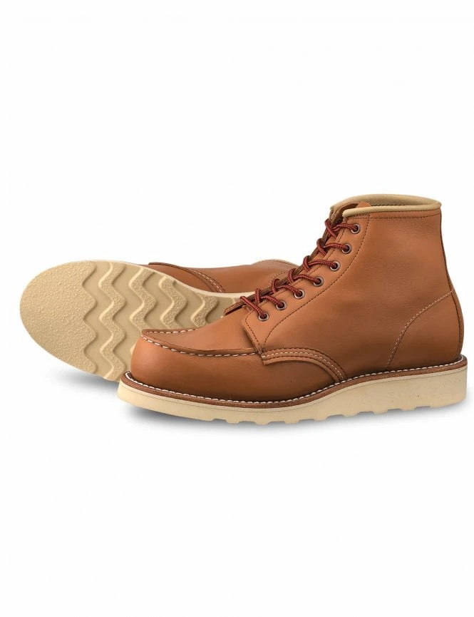 Women's 3383 Heritage 6" Moc Toe Boot - Tan Boundary Leather 4 Women's 3383 Heritage 6" Moc Toe Boot - Tan Boundary Leather - Image 2