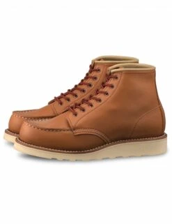 Women's 3383 Heritage 6" Moc Toe Boot - Tan Boundary Leather 12 Women's 3383 Heritage 6" Moc Toe Boot - Tan Boundary Leather -Fatbuddha Store womens 3383 heritage 6 moc toe boot tan boundary leather p29353 105573 medium
