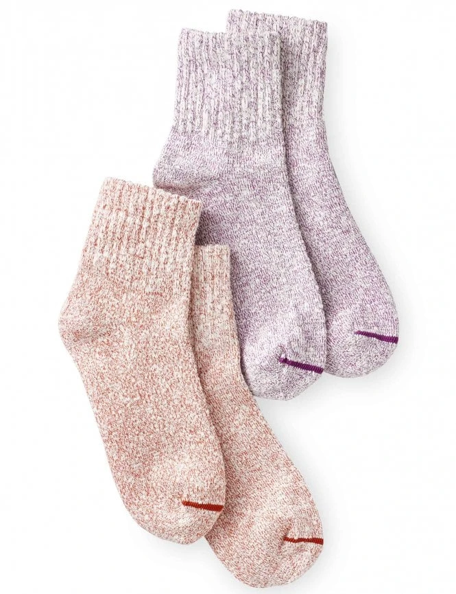 Women's 97672 Quarter Crew Socks (2 Pack) - Warm 3 Women's 97672 Quarter Crew Socks (2 Pack) - Warm