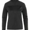 Fjallraven Women's Abisko Lite Fleece - Black -Fatbuddha Store womens abisko lite fleece black p35591 116674 medium