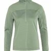 Fjallraven Women's Abisko Lite Fleece - Misty Green 2 Fjallraven Women's Abisko Lite Fleece - Misty Green -Fatbuddha Store womens abisko lite fleece misty green p35592 116672 medium