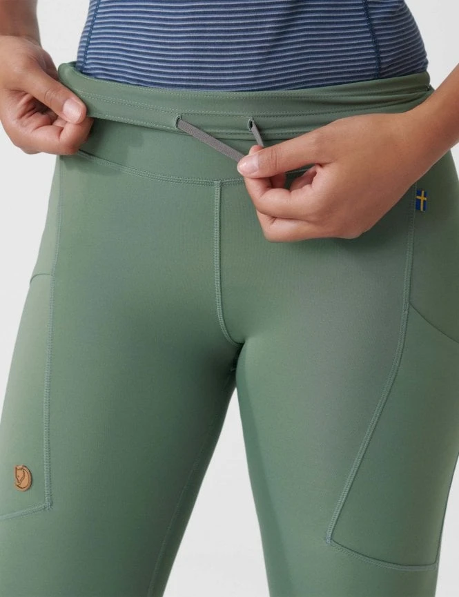 Fjallraven Women's Abisko Tights - Black 8 Fjallraven Women's Abisko Tights - Black - Image 6