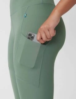 Fjallraven Women's Abisko Tights - Patina Green -Fatbuddha Store womens abisko tights patina green p31365 119841 medium