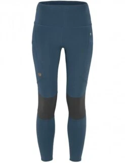 Fjallraven Women's Abisko Trekking Tights Pro - Indigo Blue-Iron Grey