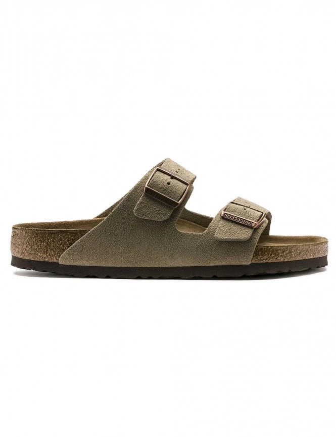 Birkenstock Women's Arizona Sandals - Taupe 3 Birkenstock Women's Arizona Sandals - Taupe - Image 2