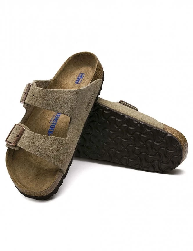 Birkenstock Women's Arizona Sandals - Taupe 4 Birkenstock Women's Arizona Sandals - Taupe - Image 3