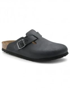 Birkenstock Women's Boston Mules - Black