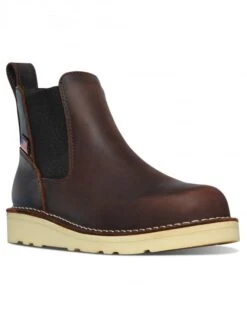 Danner Women's Bull Run Chelsea Boot - Brown Wedge
