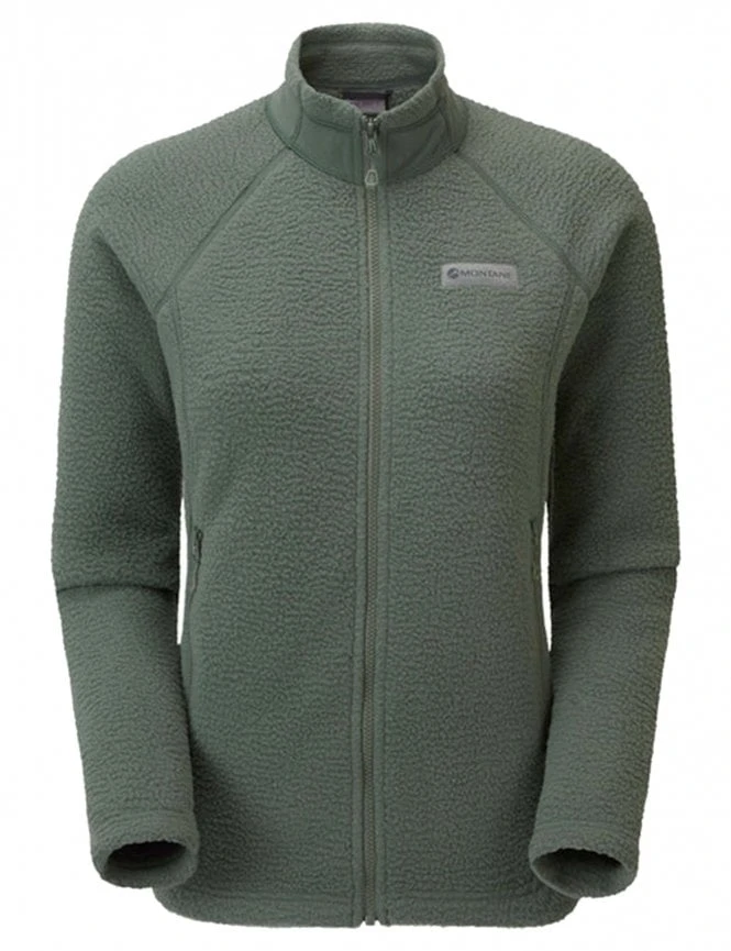 Montane Women's Chonos Fleece Jacket - Eucalyptus 3 Montane Women's Chonos Fleece Jacket - Eucalyptus
