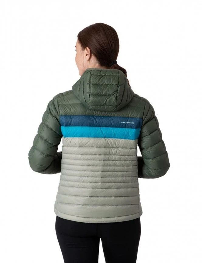 Cotopaxi Women's Fuego Hooded Down Jacket - Spruce/Brush 5 Cotopaxi Women's Fuego Hooded Down Jacket - Spruce/Brush - Image 3