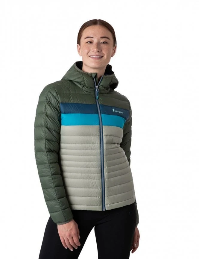 Cotopaxi Women's Fuego Hooded Down Jacket - Spruce/Brush 6 Cotopaxi Women's Fuego Hooded Down Jacket - Spruce/Brush - Image 4