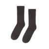 Colorful Standard Women's Coffee Brown - Merino Wool Blend Ribbed Crew Socks 1 Colorful Standard Women's Coffee Brown - Merino Wool Blend Ribbed Crew Socks -Fatbuddha Store womens merino wool blend socks coffee brown p31162 107035 medium