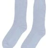 Colorful Standard Polar Blue Recycled Merino Wool Blend Socks - Women's Bulky Knit -Fatbuddha Store womens merino wool blend socks polar blue p31293 107951 medium