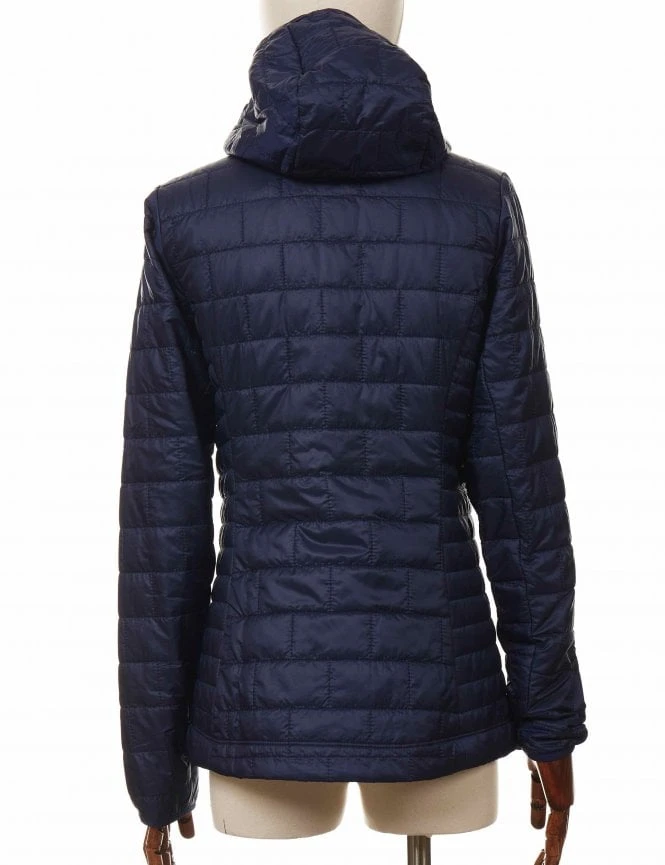 Patagonia Women's Nano Puff Hooded Jacket - Classic Navy 4 Patagonia Women's Nano Puff Hooded Jacket - Classic Navy - Image 2