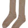 Colorful Standard Women's Organic Active Socks - Desert Khaki Ribbed Crew -Fatbuddha Store womens organic active socks desert khaki p36670 123468 medium