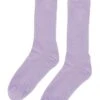 Colorful Standard Women's Organic Active Socks - Soft Lavender Ribbed Crew Socks -Fatbuddha Store womens organic active socks soft lavender p36687 123485 medium