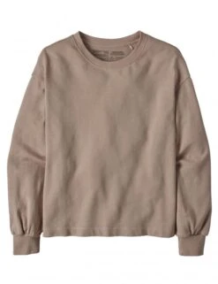 Patagonia Women's Regenerative Organic Cotton Pullover - Shroom Taupe