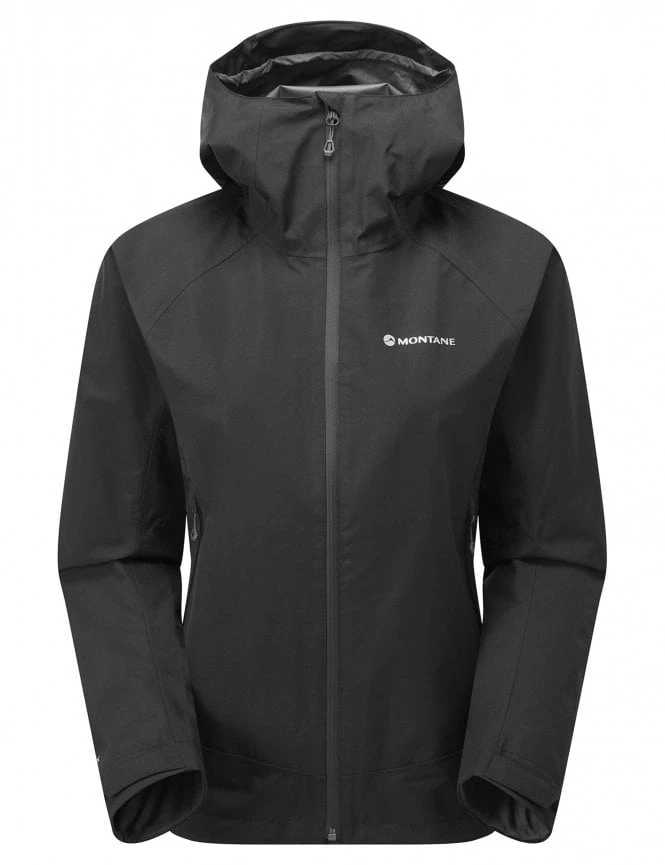 Montane Women's Spirit Waterproof Jacket - Black 3 Montane Women's Spirit Waterproof Jacket - Black