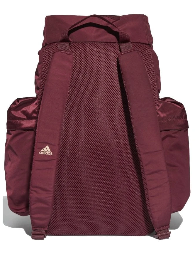 Adidas Originals Women's Sports Backpack - Victory Crimson/Halo Blush 4 Adidas Originals Women's Sports Backpack - Victory Crimson/Halo Blush - Image 2
