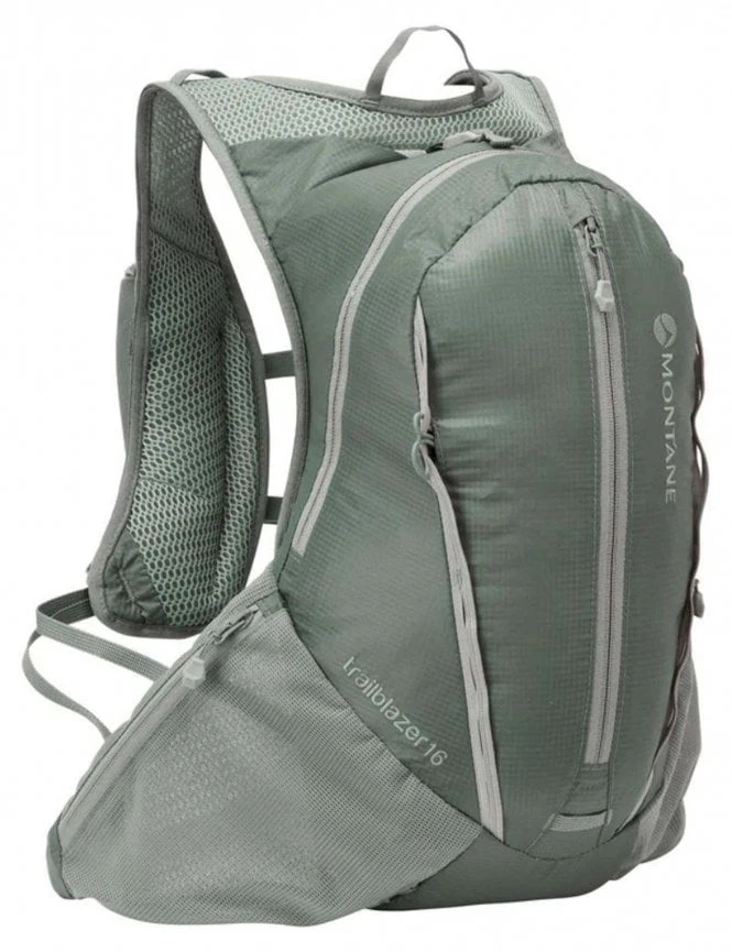 Montane Women's Trailblazer 16L - Eucalyptus Green Lightweight Technical Backpack 4 Montane Women's Trailblazer 16L - Eucalyptus Green Lightweight Technical Backpack - Image 2