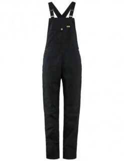 Fjallraven Women's Vardag Dungaree Trousers - Black
