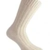 Donegal Natural Cream Wool Mix Socks – Traditional Tweed Knit Crew Socks -Fatbuddha Store wool mix socks natural p30887 114909 medium