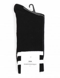 X Democratique Tube Socks - Black