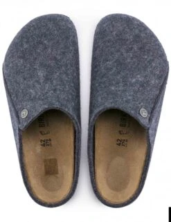Birkenstock Zermatt Felt Slippers - Dark Blue 15 Birkenstock Zermatt Felt Slippers - Dark Blue -Fatbuddha Store zermatt felt slippers dark blue p36418 122269 medium